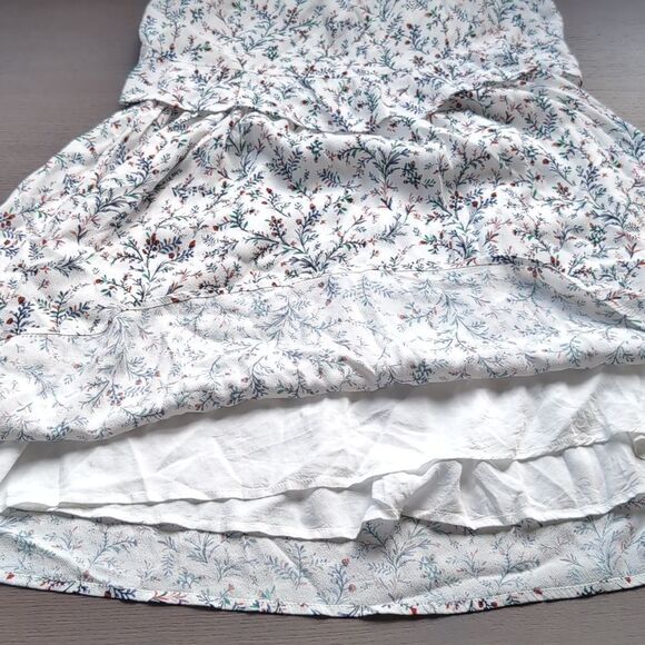 Sezane white Berry Mini Summer Dress Size 34 - Picture 8 of 14